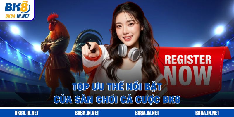 Top ưu thế nổi bật của sân chơi cá cược BK8
