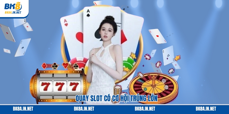 Slot game vô cùng ấn tượng, thu hút nhiều người chơi trên BK8